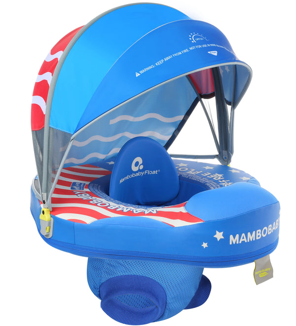 Mambobaby Air-Free Stars&Stripes Baby Seat Float
