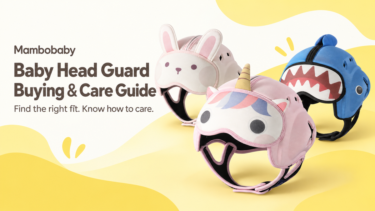 How to Choose and Care for Your Baby’s Mambobaby Head Guard