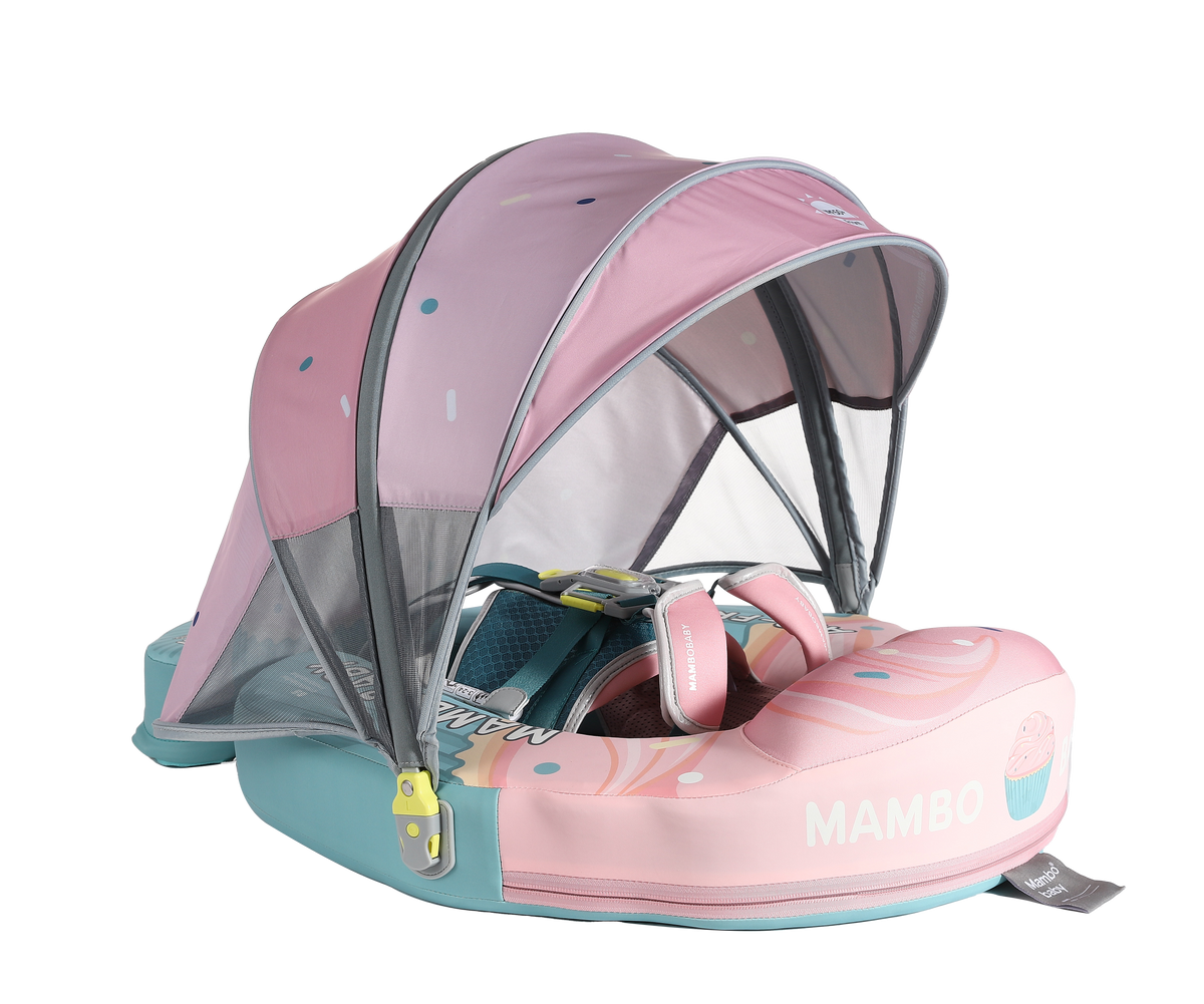 Mambobaby Deluxe™  Cup Cake Chest Float with 3D Canopy