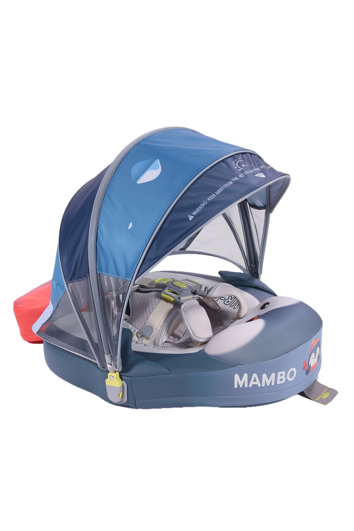 Mambobaby Deluxe™ Penguin Chest Float with 3D Canopy