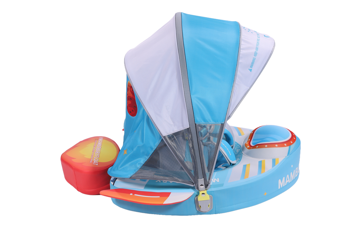 Mambobaby Deluxe™ Rocket Chest Float with 3D Canopy