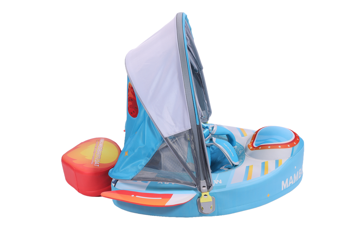 Mambobaby Deluxe™ Rocket Chest Float with 3D Canopy