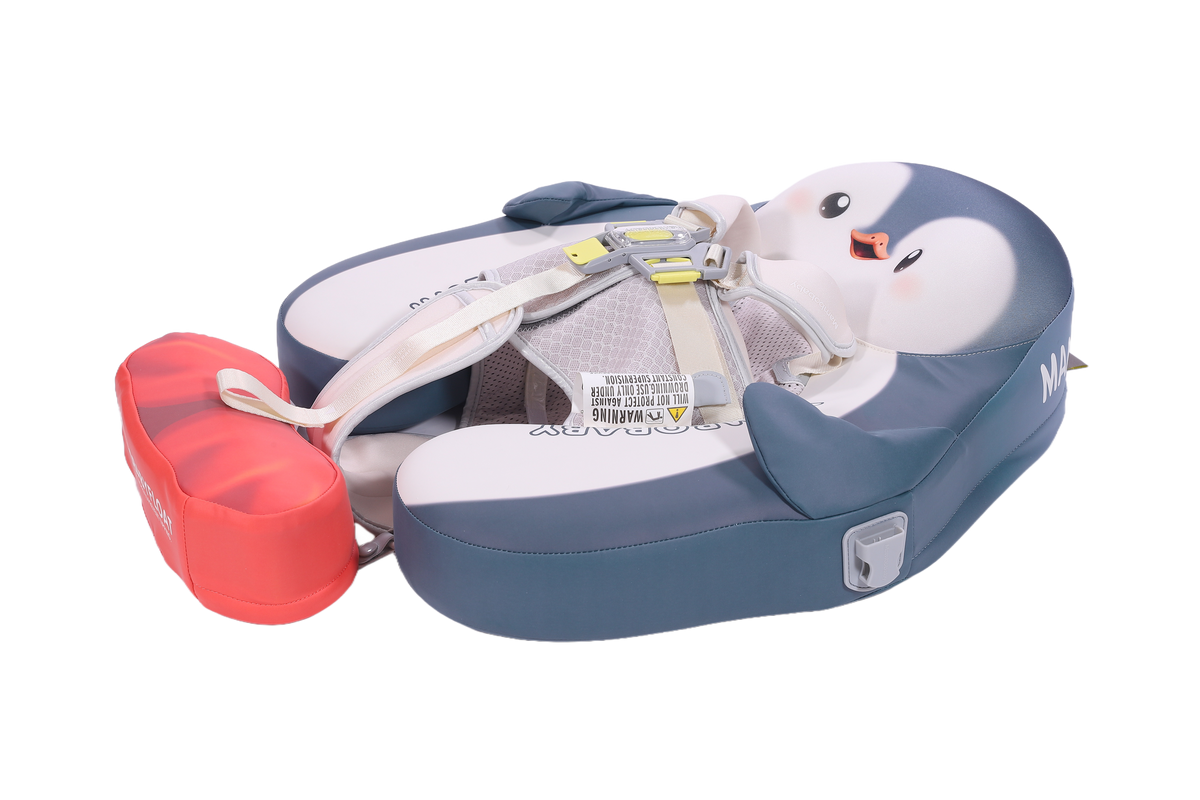 Mambobaby Deluxe™ Penguin Chest Float with 3D Canopy