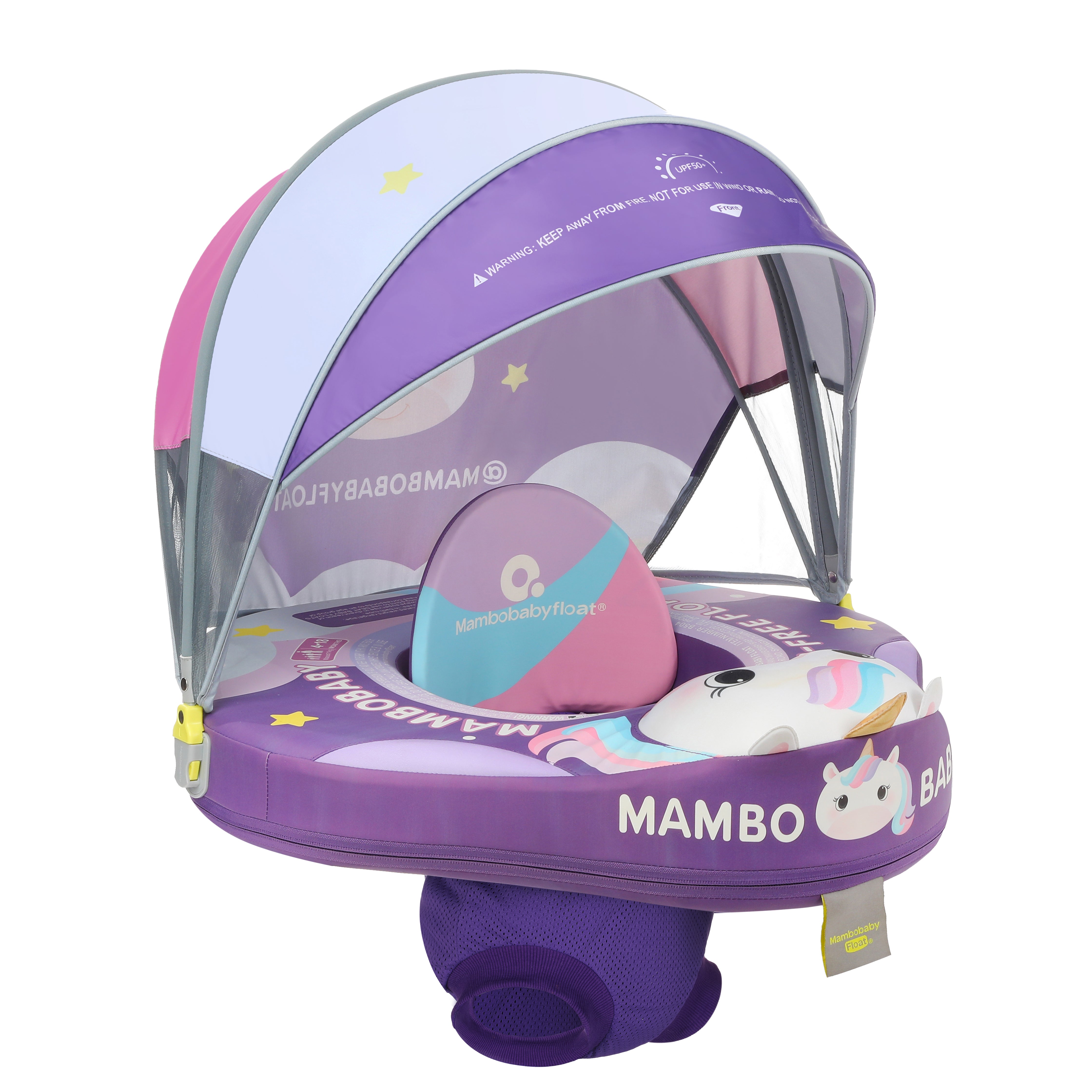 Mambobaby Air-Free Unicorn Baby Seat Float