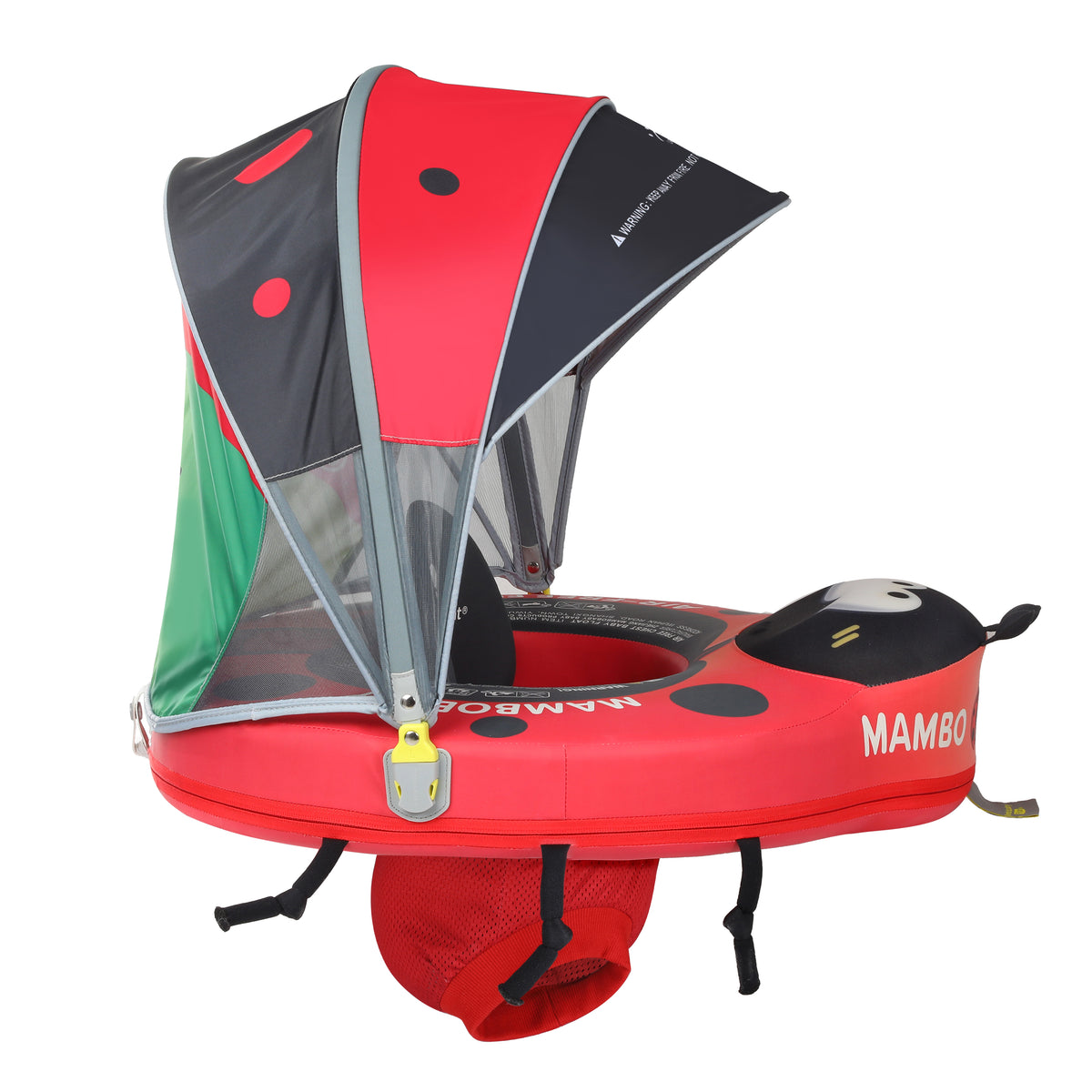 Mambobaby Air-Free Ladybug Baby Seat Float