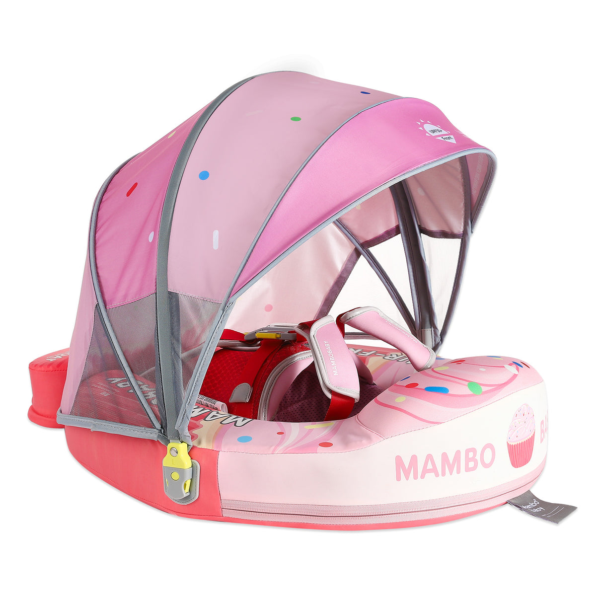 Mambobaby Deluxe™  Cup Cake Chest Float with 3D Canopy