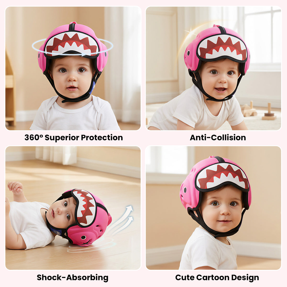 Mambobaby Shark Baby Head Guard