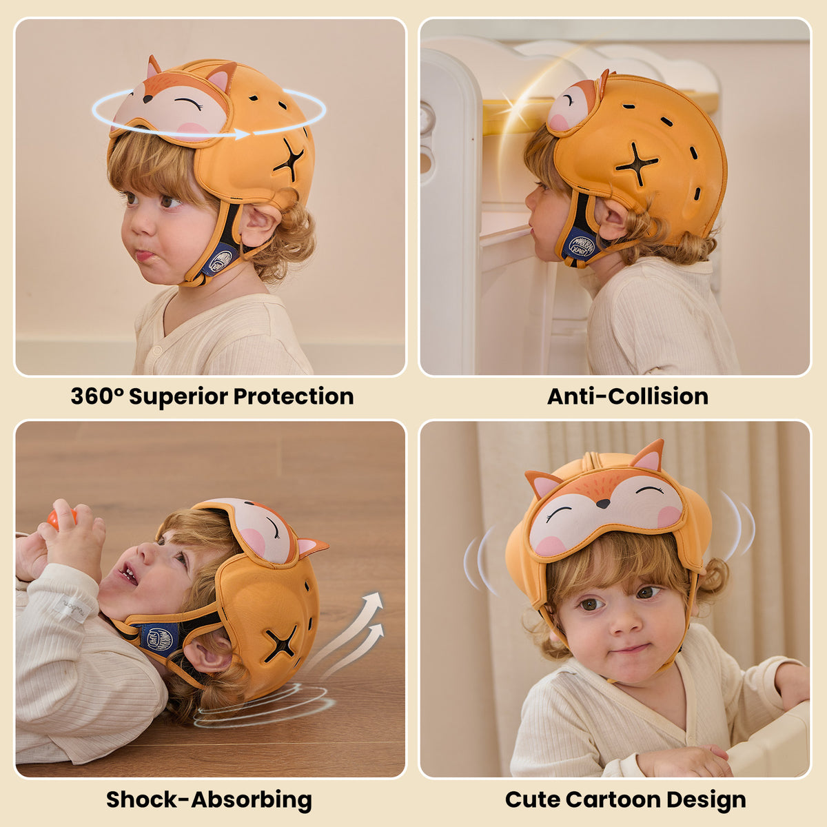 Mambobaby Fox Baby Head Guard