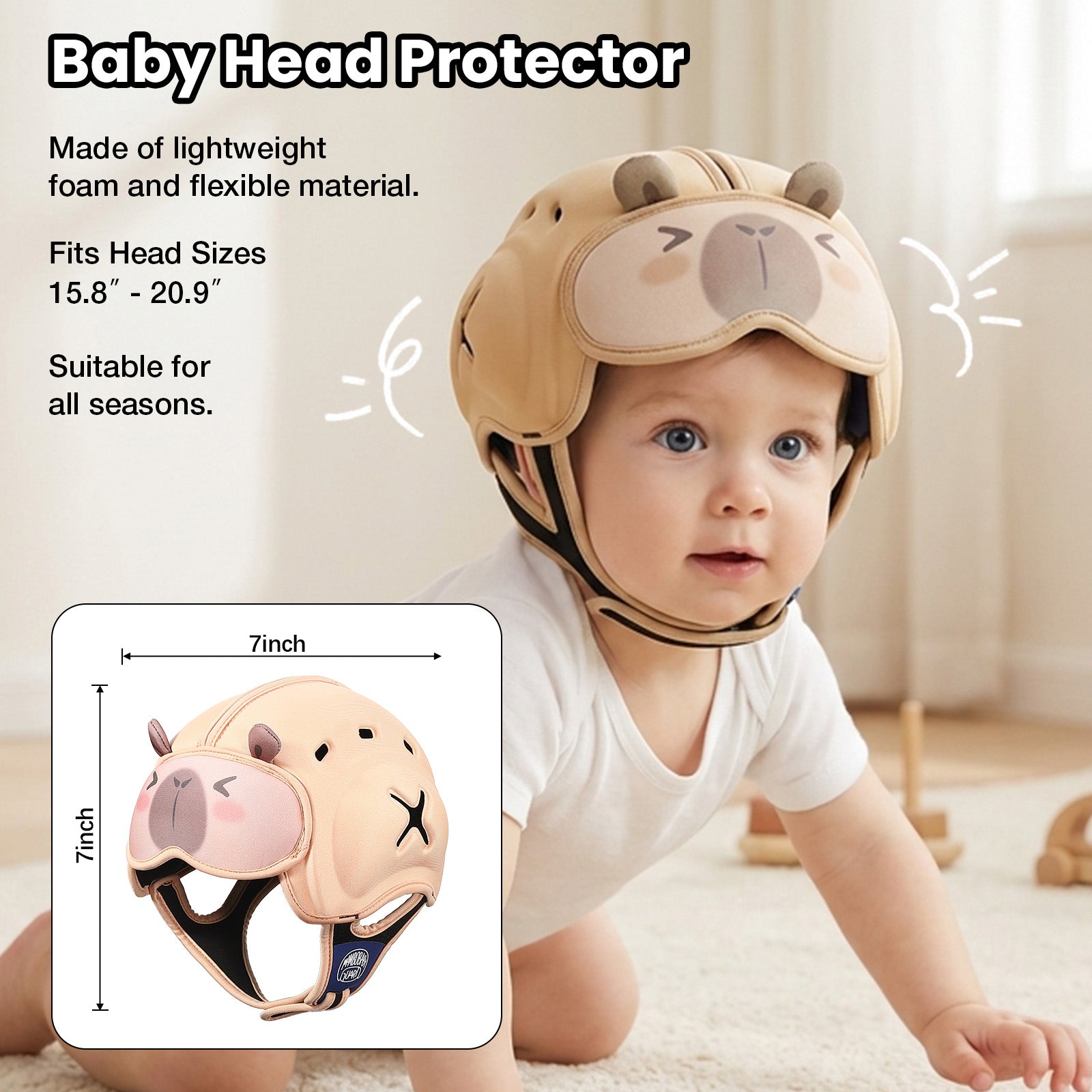 Mambobaby Fox Baby Head Guard