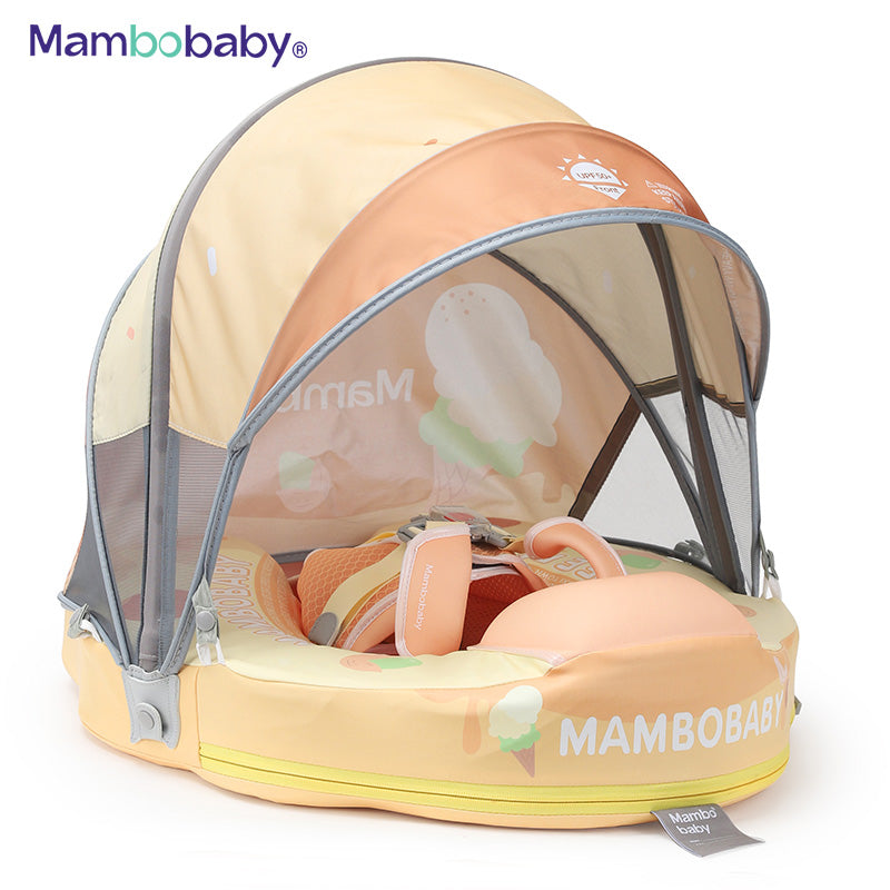 Mambobaby Deluxe™  Ice Cream  Chest Float with 3D Canopy