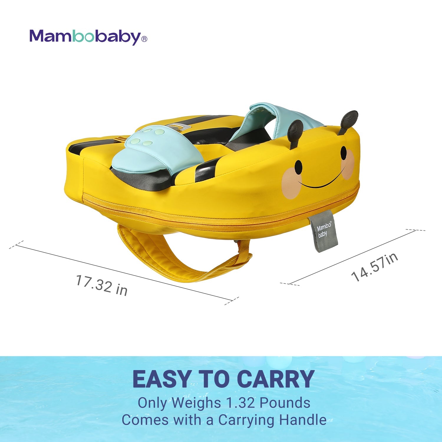 Mambobaby Air-Free Bee Baby Shoulder Float