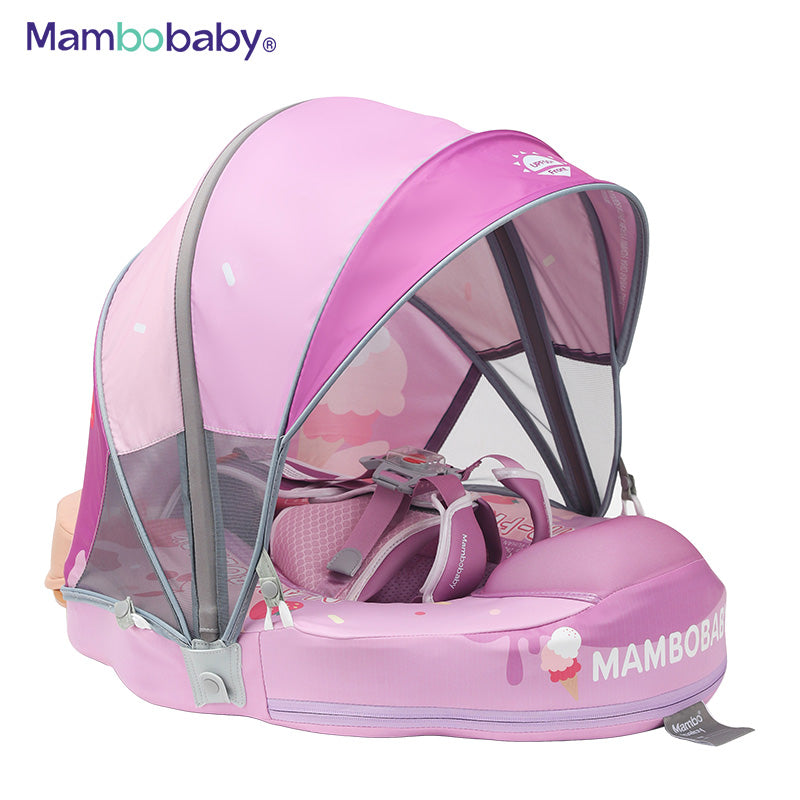 Mambobaby Deluxe™  Ice Cream  Chest Float with 3D Canopy