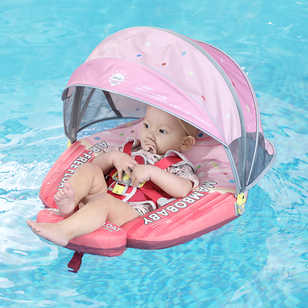 Mambobaby Deluxe™  Cup Cake Chest Float with 3D Canopy