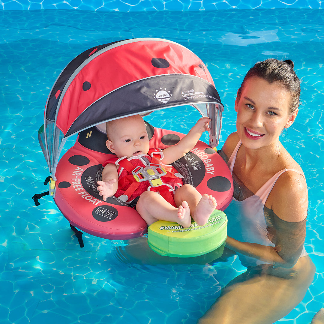 Mambobaby Deluxe™ Ladybug Chest Float with 3D Canopy