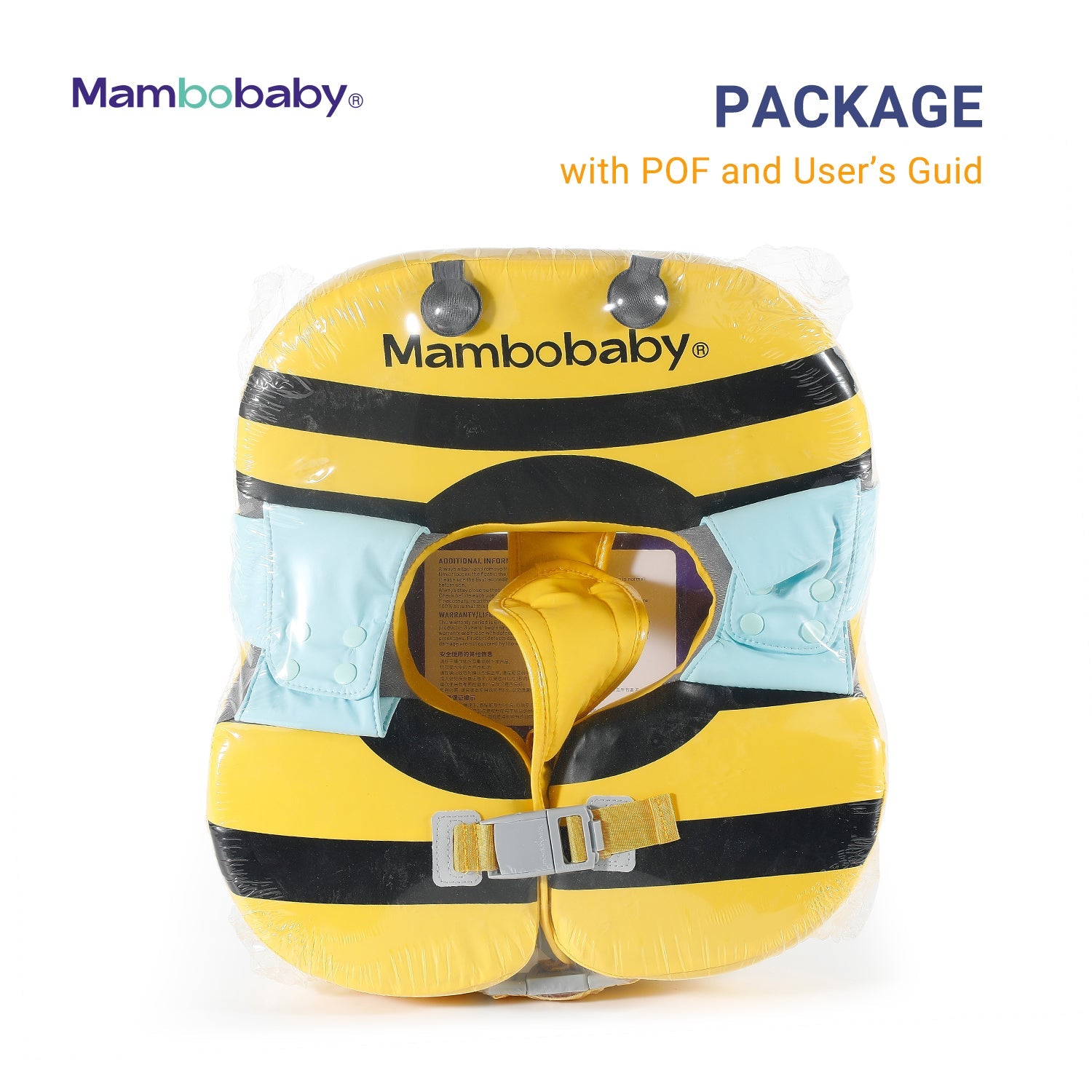 Mambobaby Air-Free Bee Baby Shoulder Float