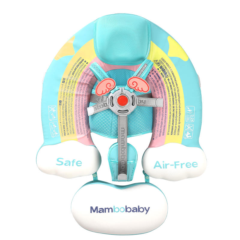 Mambobaby Deluxe™ Rainbow Chest Float with 3D Canopy