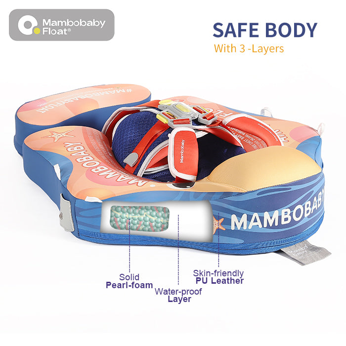 Mambobaby Deluxe™ Starry Fun Chest Float with 3D Canopy