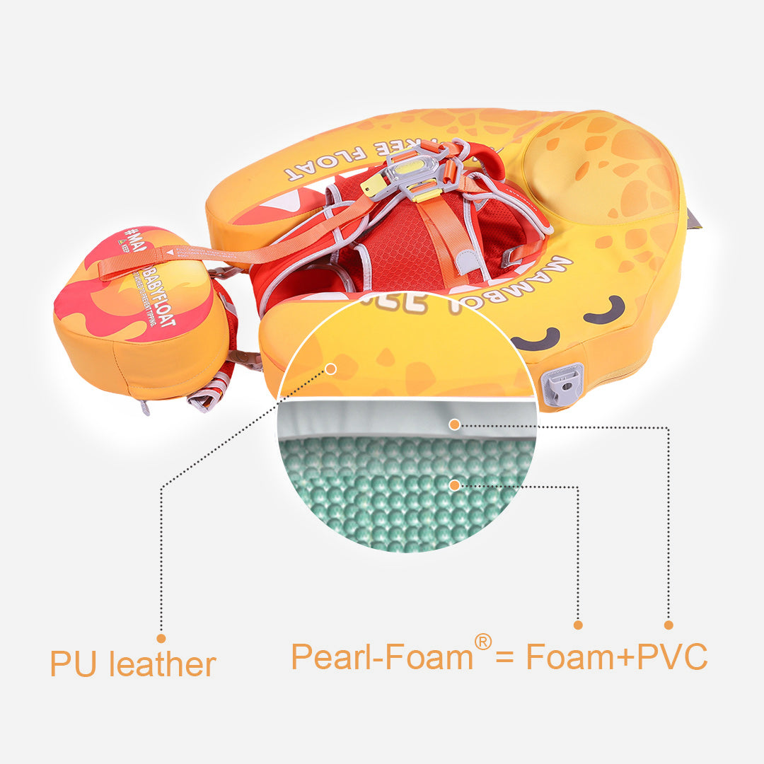 Mambobaby Deluxe™  Dino Jaw Chest Float with 3D Canopy