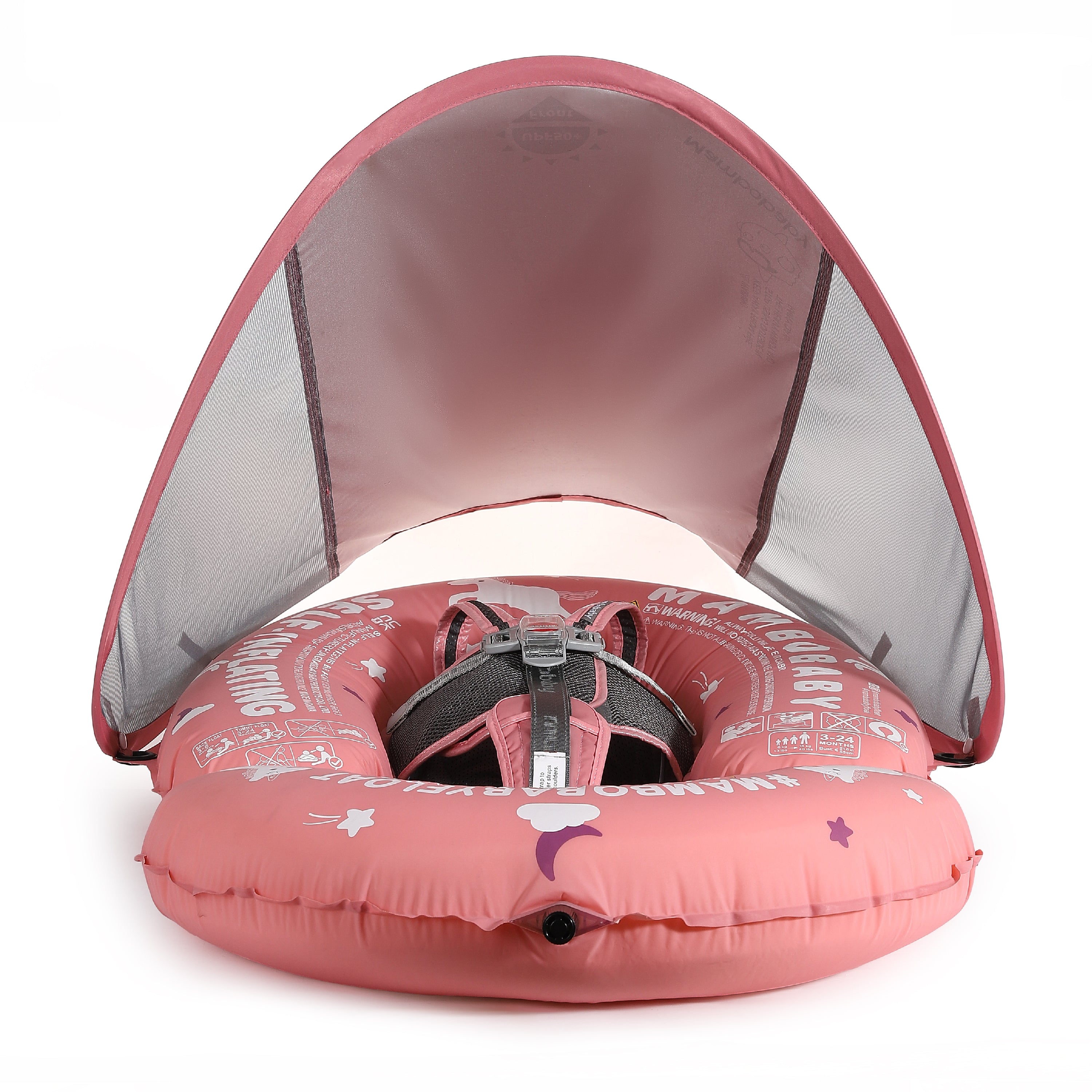 Mambobaby Go™ Self-Inflating Chest Float with Flat Canopy
