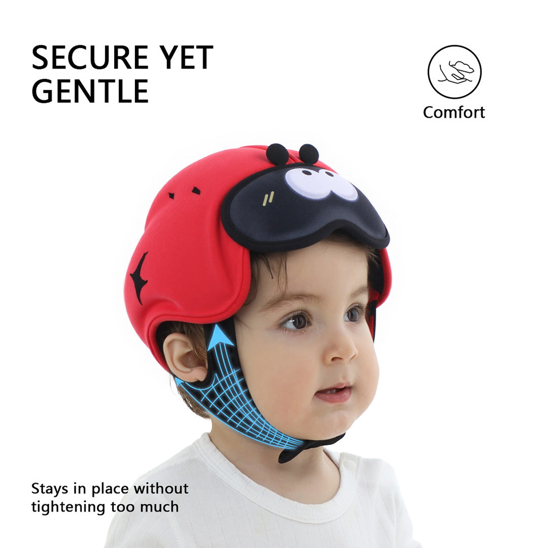 Mambobaby Red Ladybug Baby Head Guard