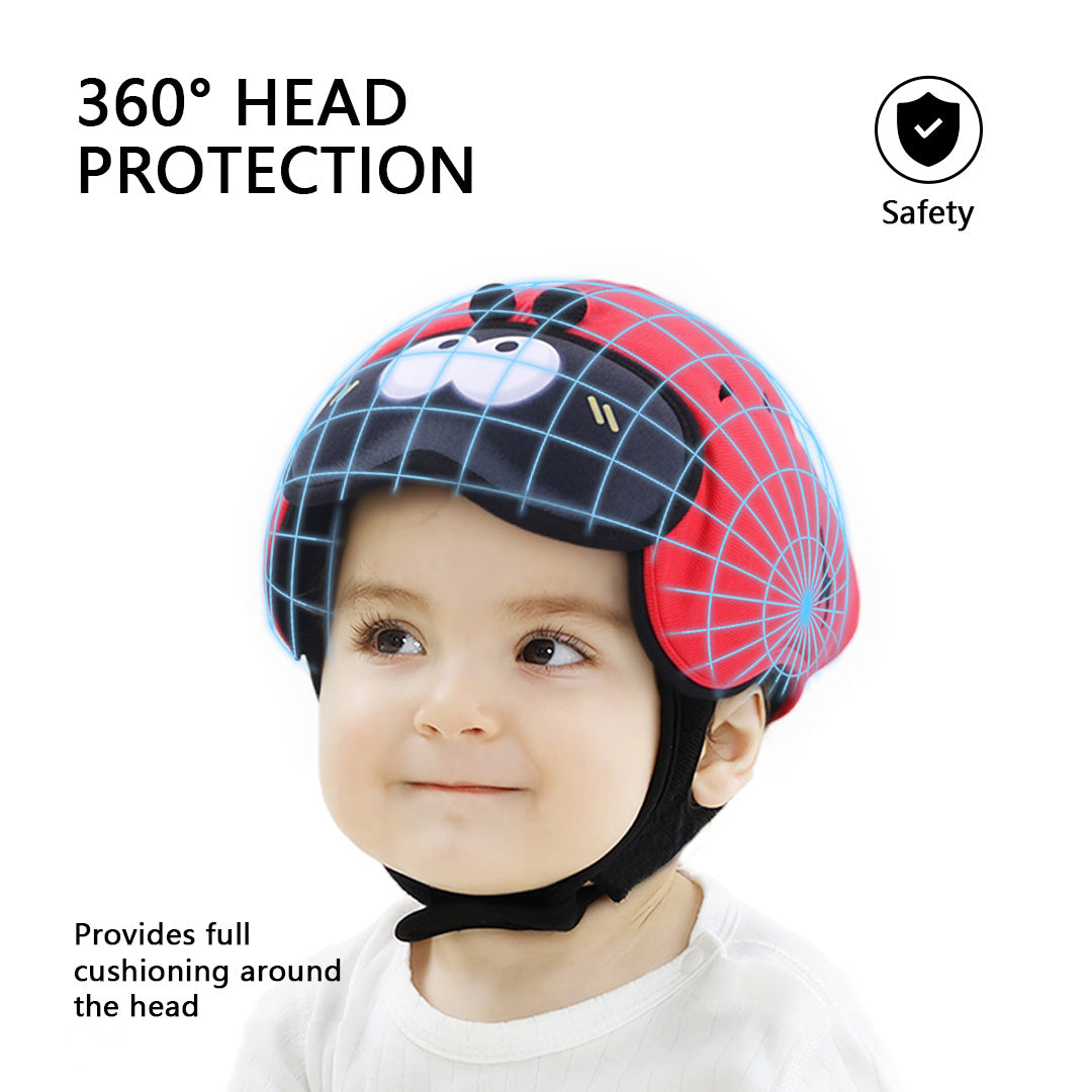 Mambobaby Red Ladybug Baby Head Guard