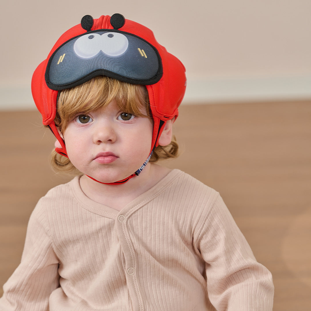 Mambobaby Red Ladybug Baby Head Guard