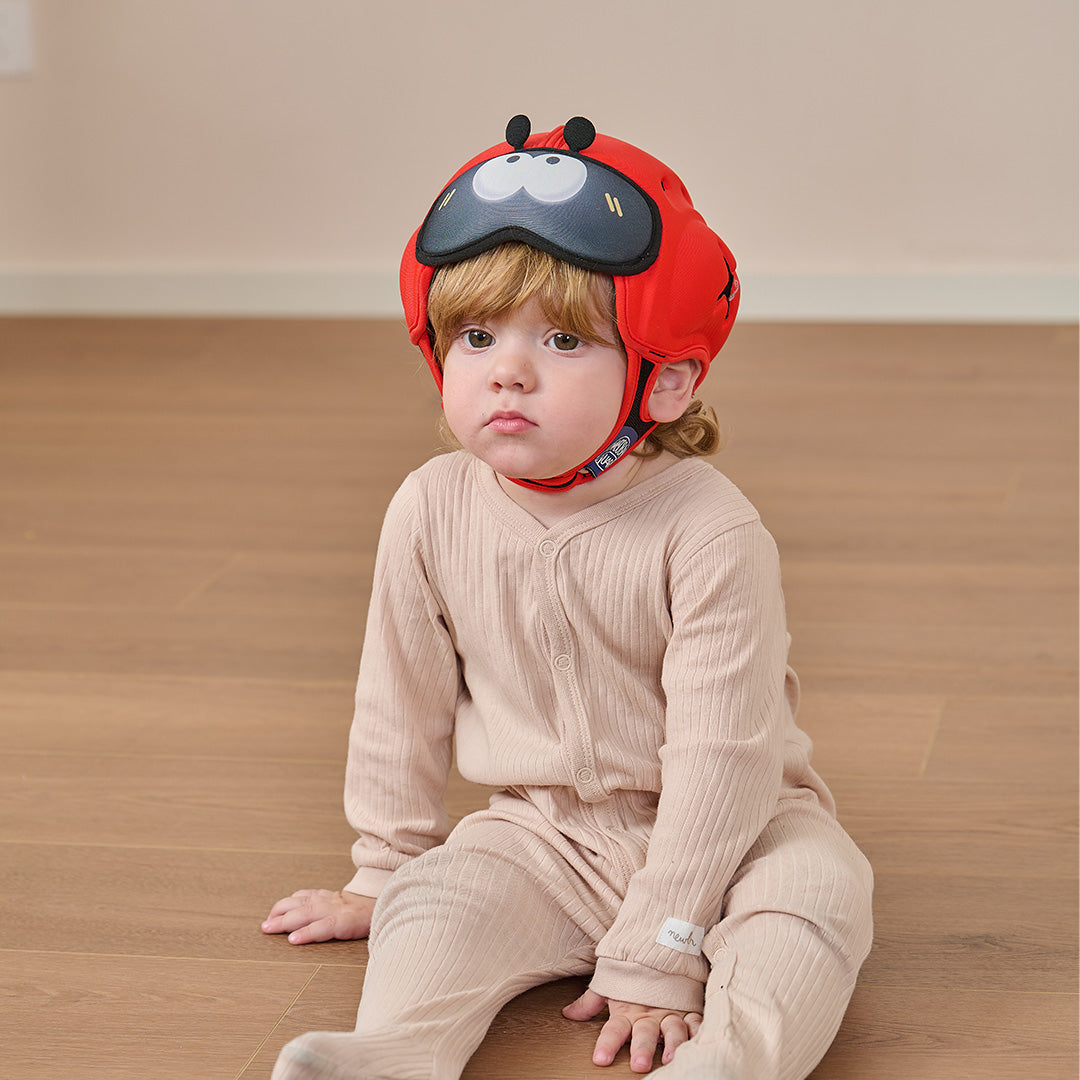 Mambobaby Red Ladybug Baby Head Guard