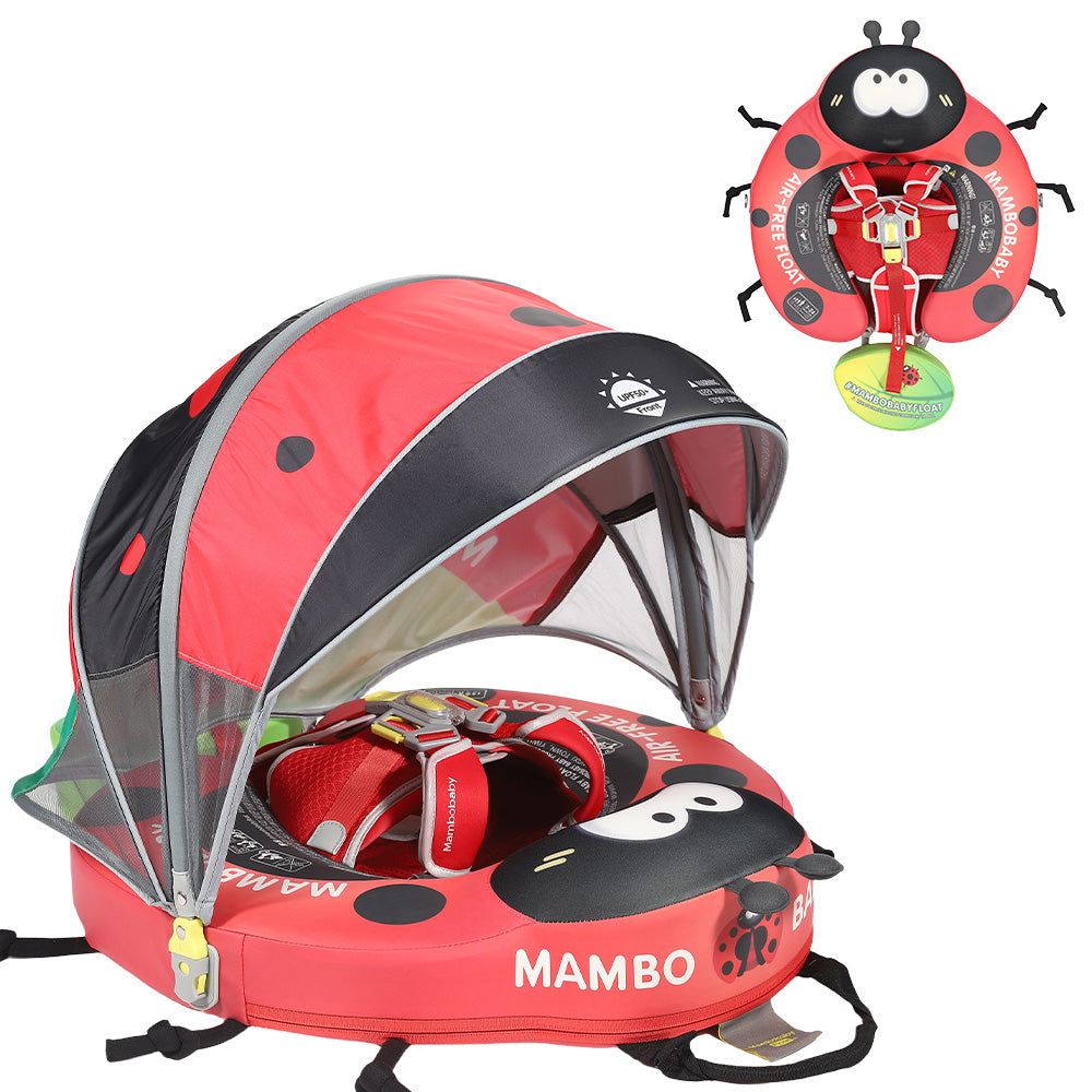 Mambobaby Deluxe™ Ladybug Chest Float with 3D Canopy