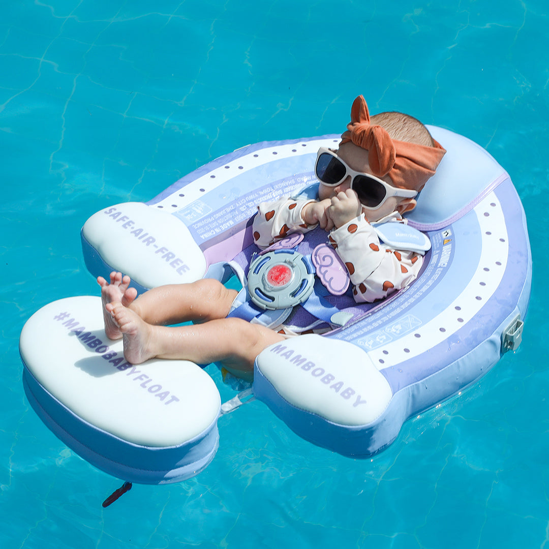 Mambobaby Deluxe™ Rainbow Chest Float with 3D Canopy