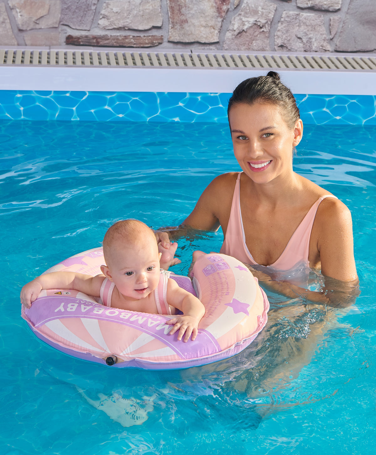 Mambobaby Go™ Self-Inflating Hot Air Balloon Chest Float with Flat Canopy
