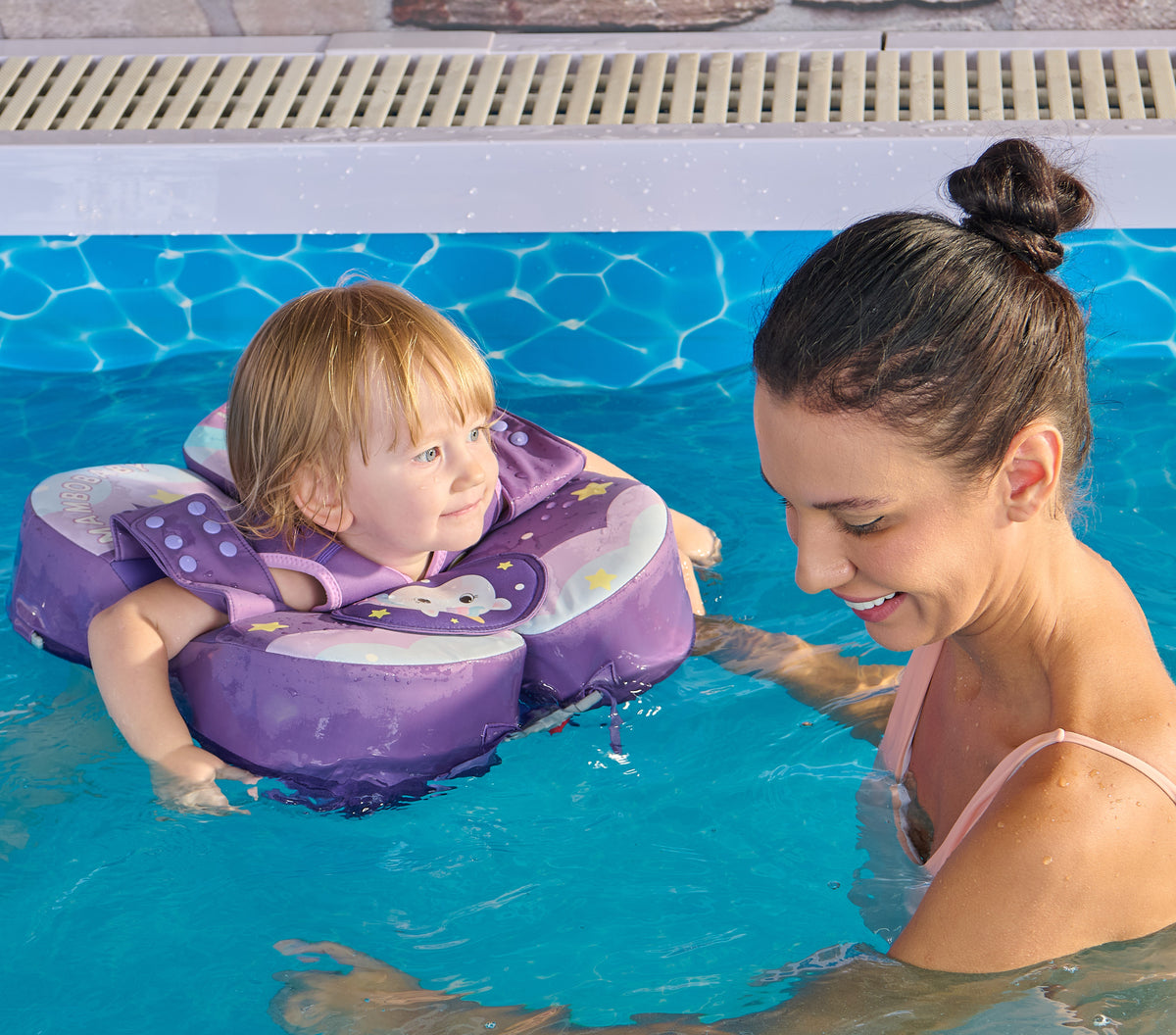 Mambobaby Air-Free Unicorn Baby Shoulder Float