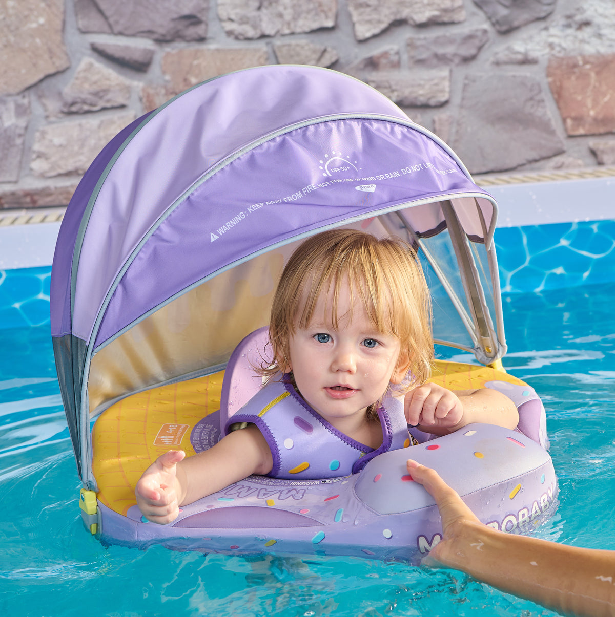 Mambobaby Air-Free Ice Cream Baby Seat Float