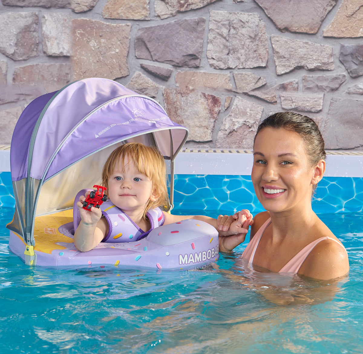 Mambobaby Air-Free Ice Cream Baby Seat Float