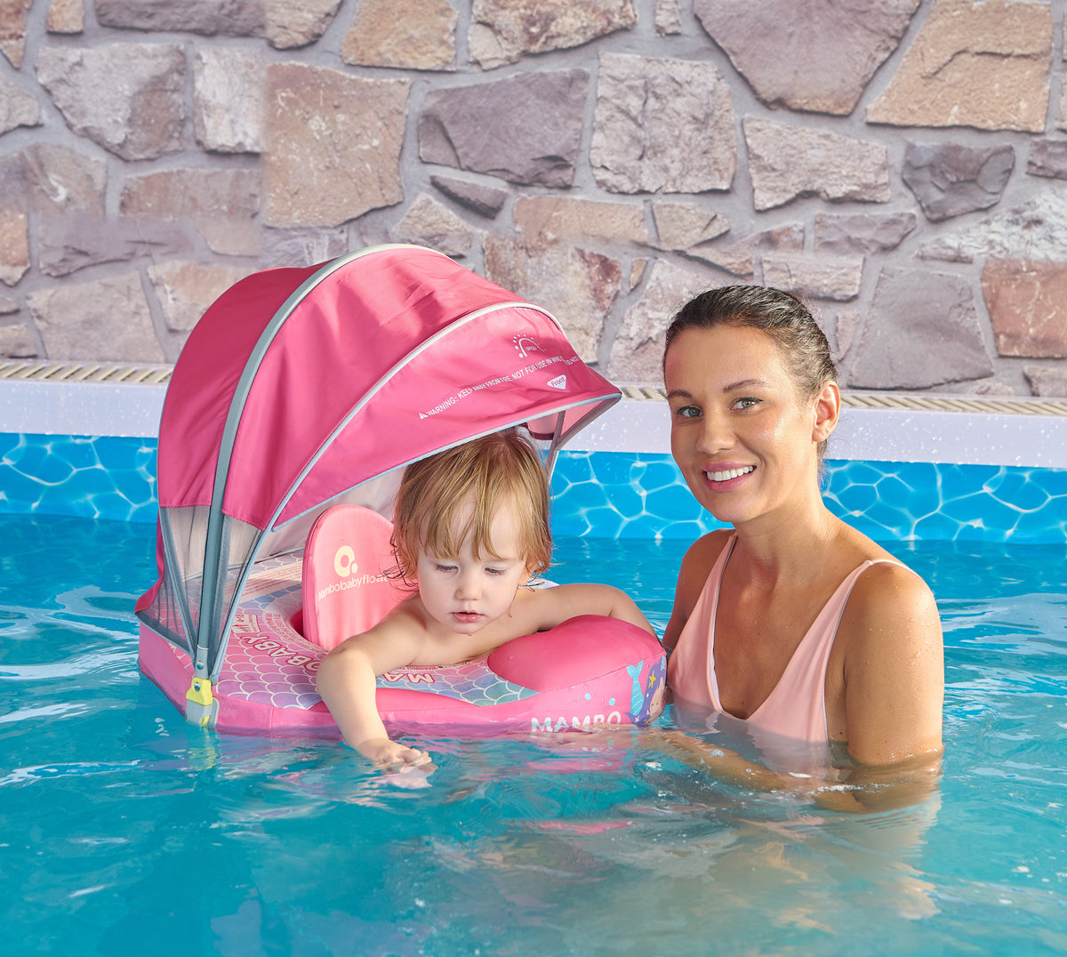 Mambobaby Air-Free Mermaid Baby Seat Float