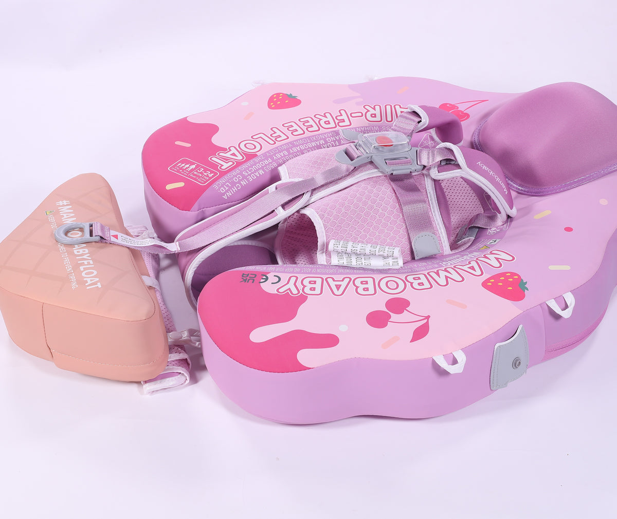 Mambobaby Deluxe™  Ice Cream  Chest Float with 3D Canopy