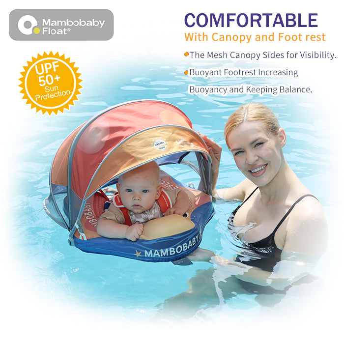 Mambobaby Deluxe™ Starry Fun Chest Float with 3D Canopy