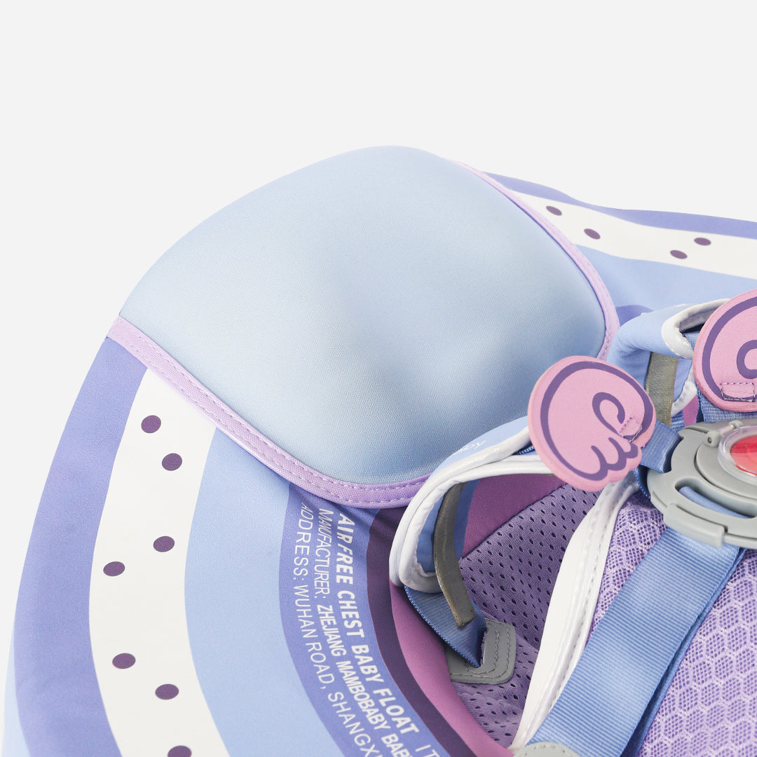 Mambobaby Deluxe™ Rainbow Chest Float with 3D Canopy