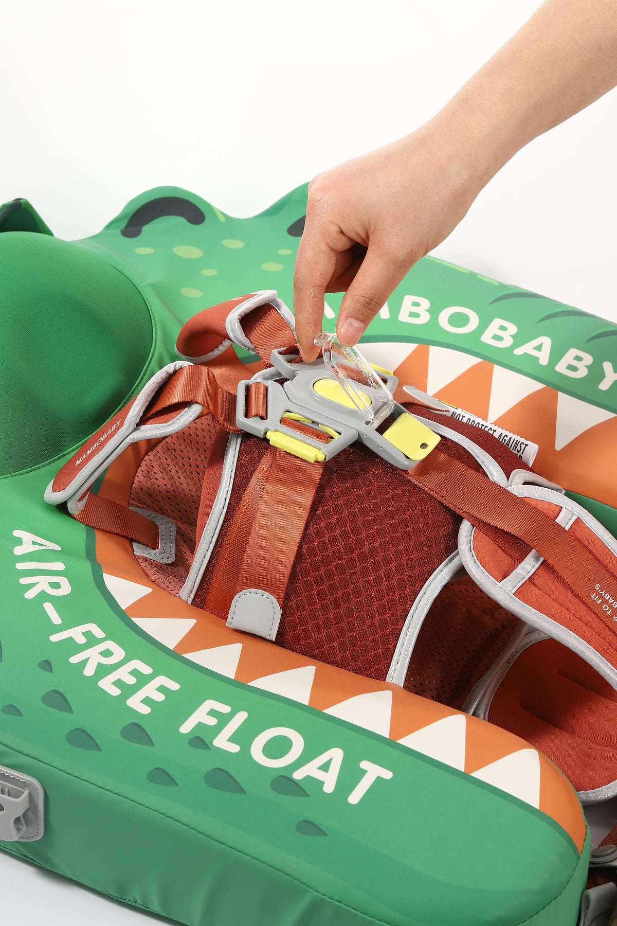 Mambobaby Deluxe™ Crocodile Chest Float with 3D Canopy