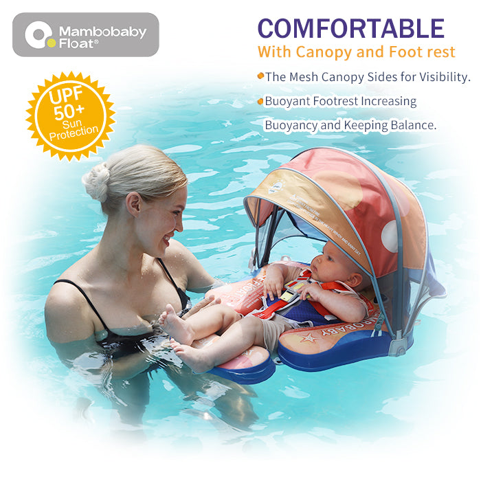 Mambobaby Deluxe™ Starry Fun Chest Float with 3D Canopy