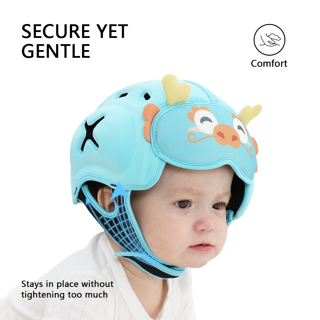 Mambobaby Little Green Dragon Baby Head Guard