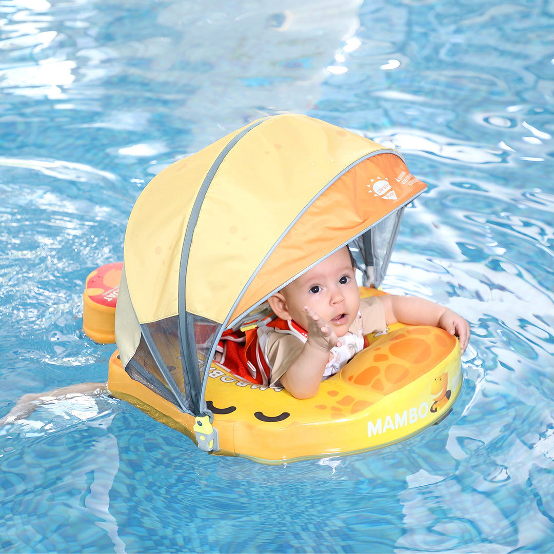 Mambobaby Deluxe™  Dino Jaw Chest Float with 3D Canopy
