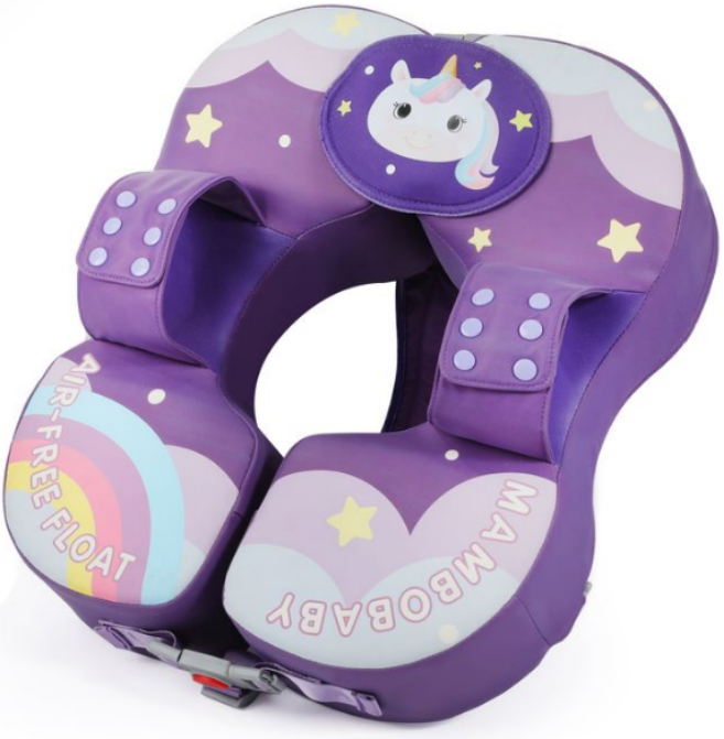 Mambobaby Air-Free Unicorn Baby Shoulder Float