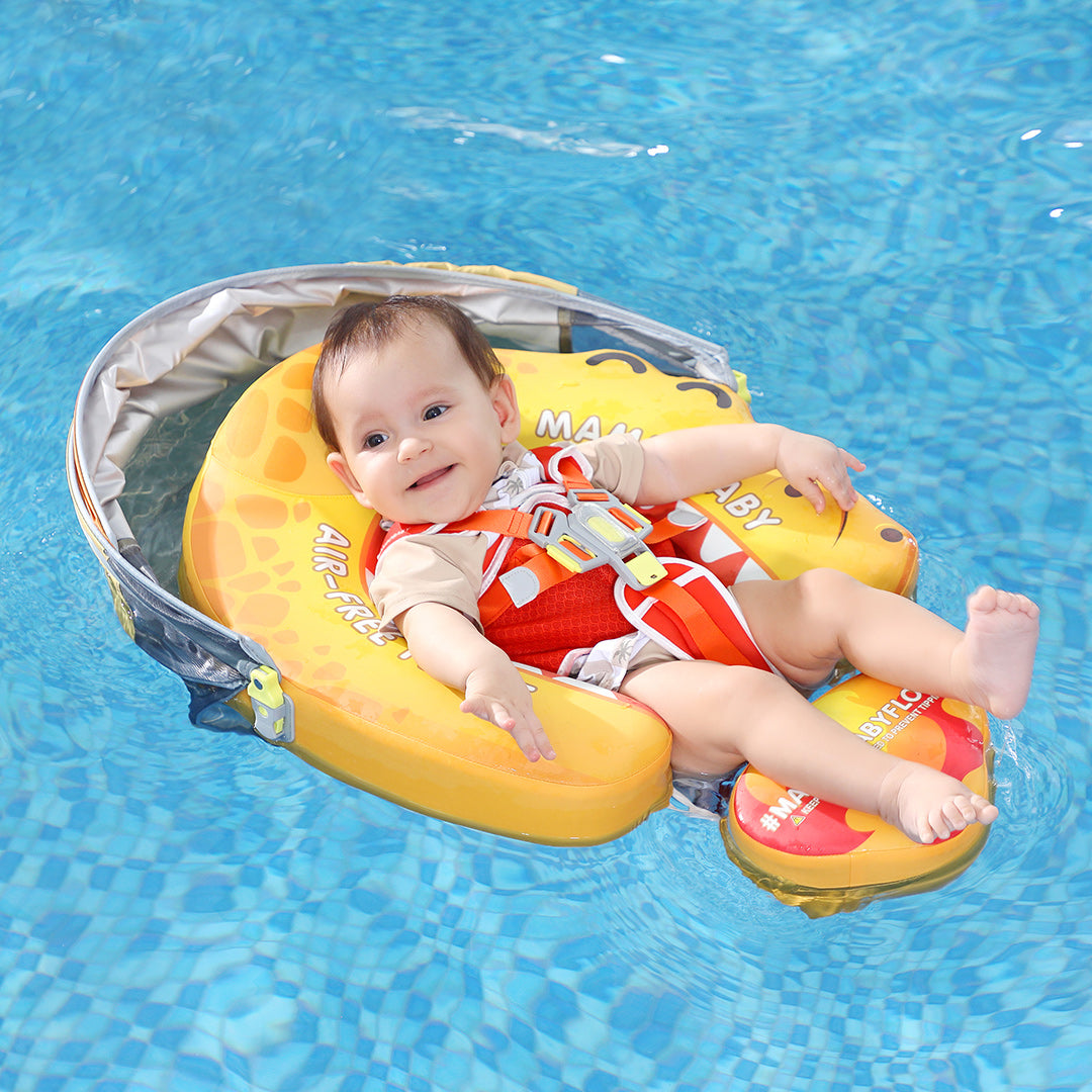 Mambobaby Deluxe™  Dino Jaw Chest Float with 3D Canopy