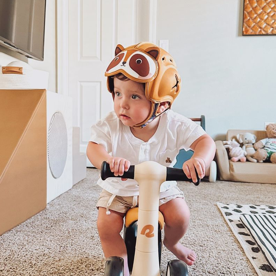 Mambobaby Raccoon Baby Head Guard
