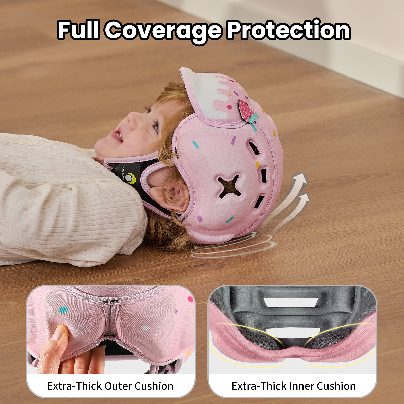 Mambobaby Berry Sweet Baby Head Guard
