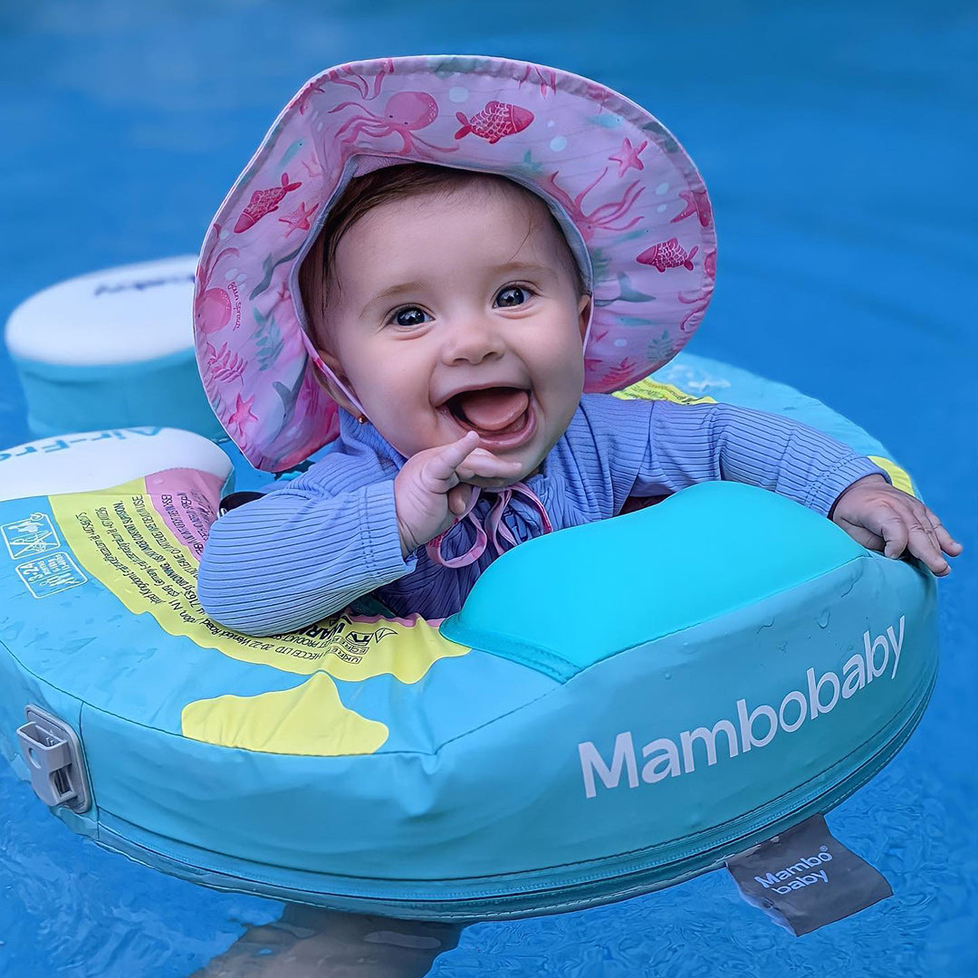 Mambobaby Deluxe™ Rainbow Chest Float with 3D Canopy