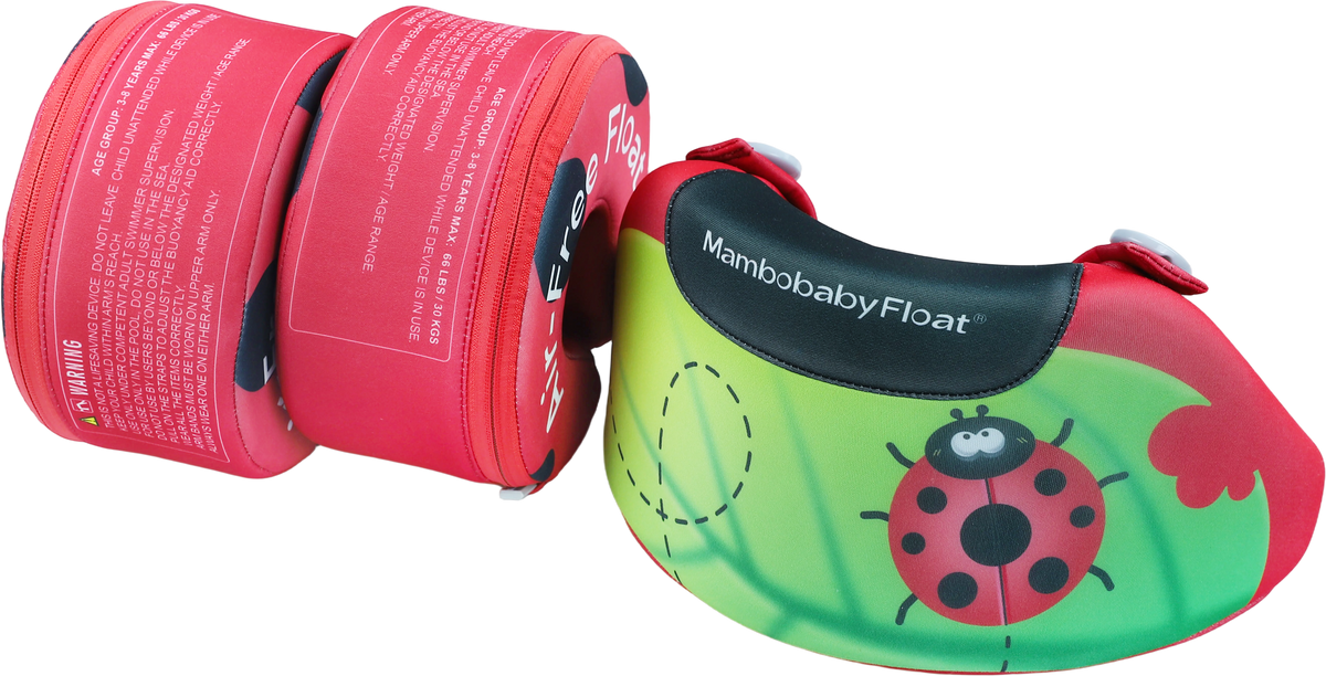 Mambobaby 3-in-1 Ladybug Arm Float