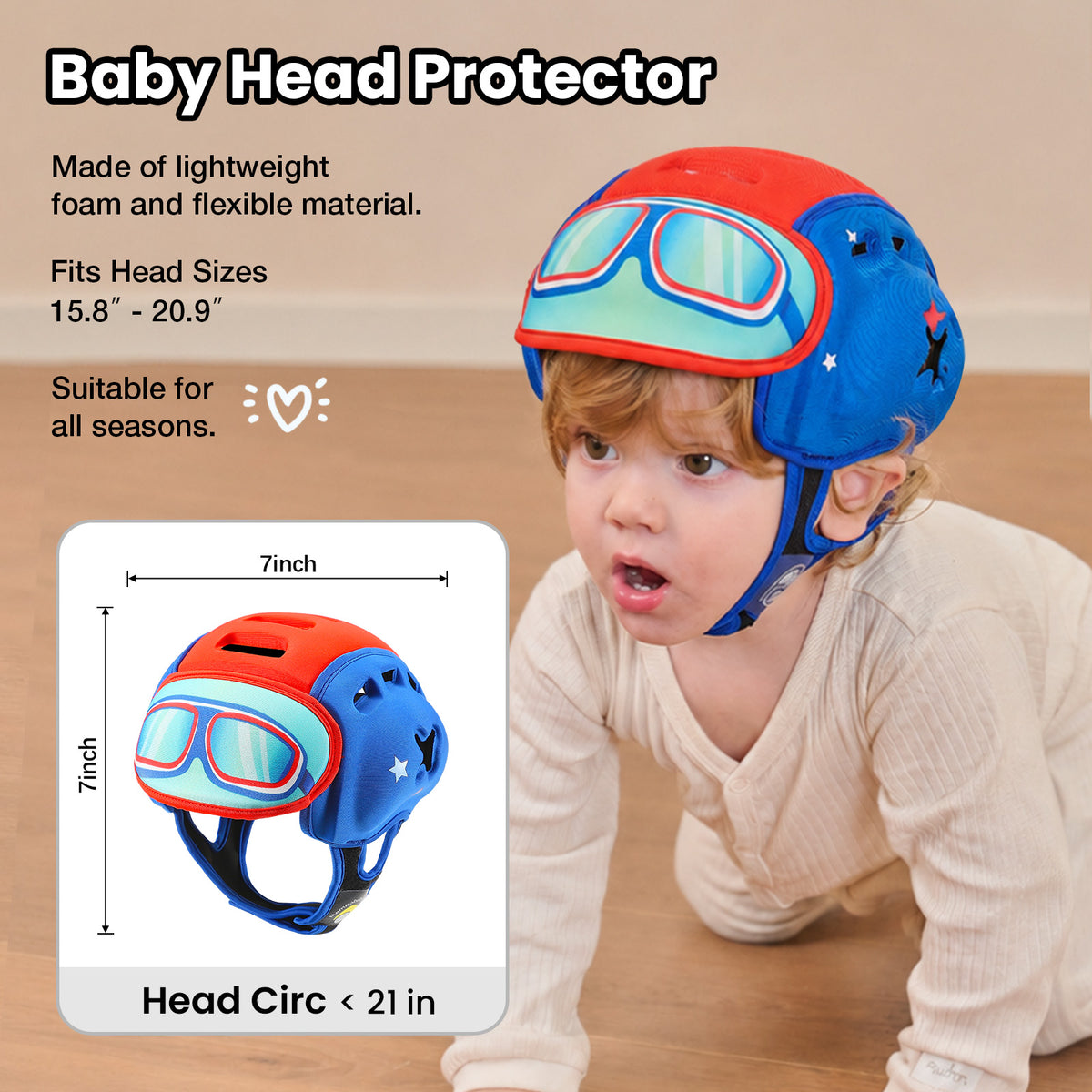 Mambobaby Wing Star Baby Head Guard