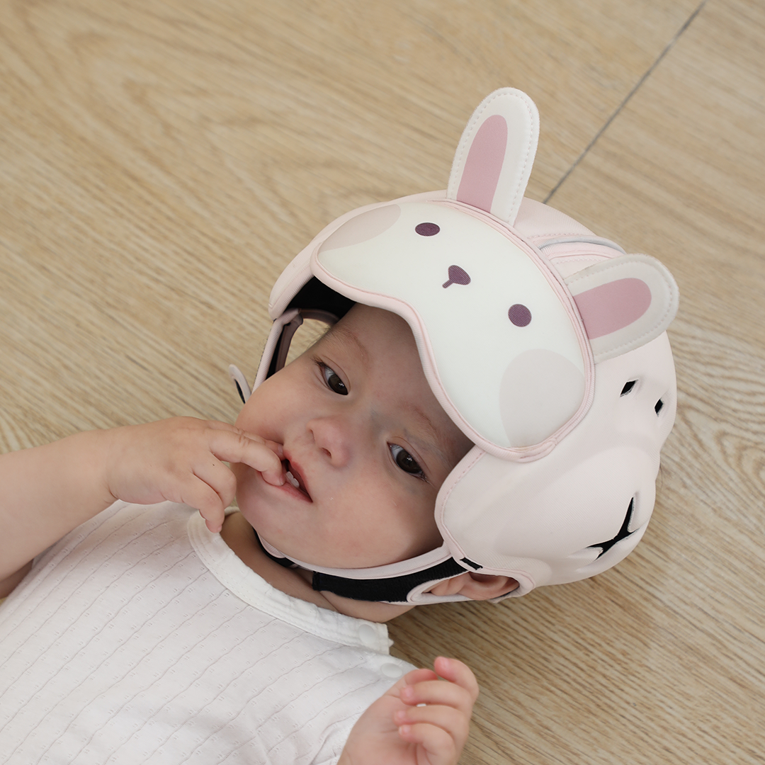 Mambobaby Cute Rabbit Baby Head Guard