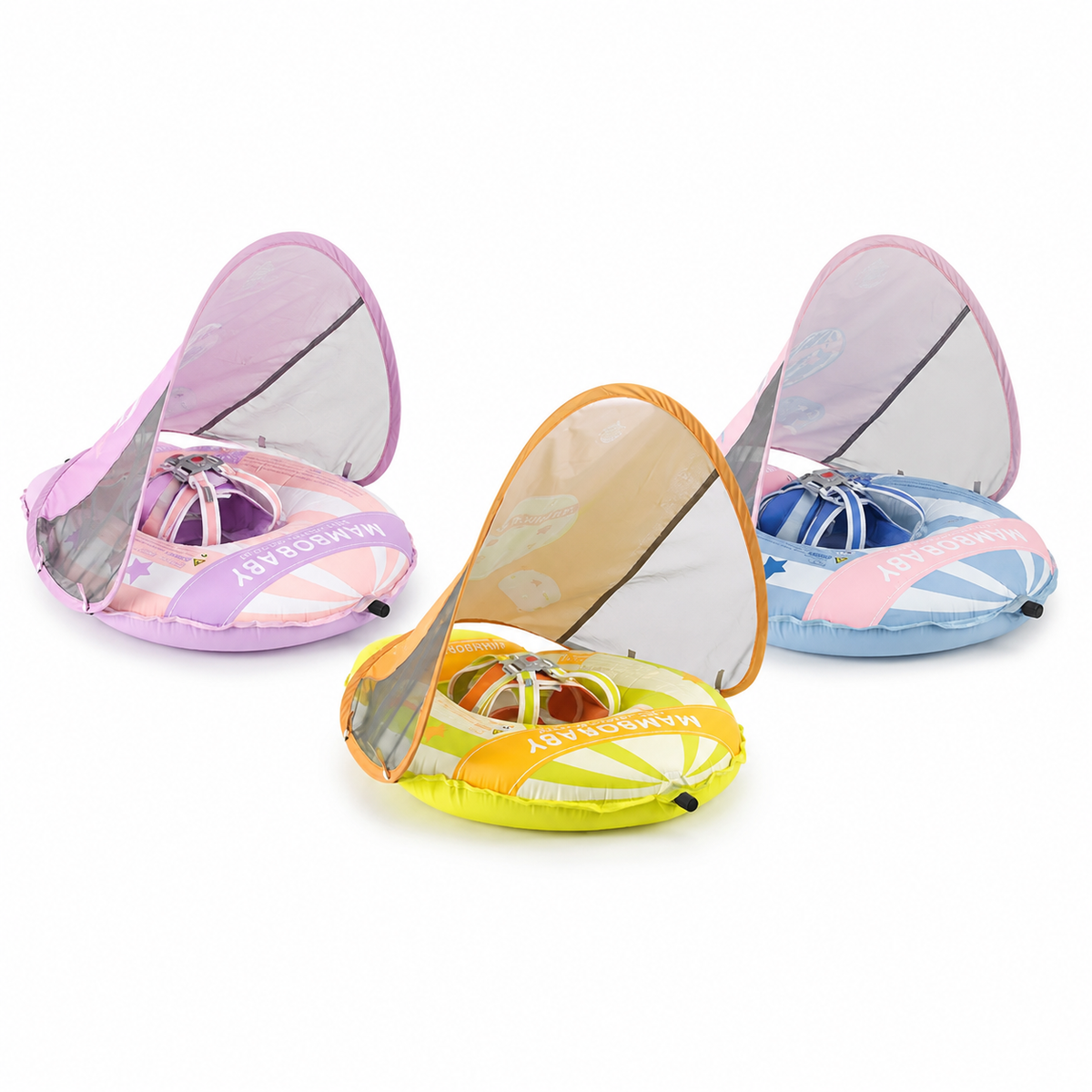 Mambobaby Go™ Self-Inflating Hot Air Balloon Chest Float with Flat Canopy
